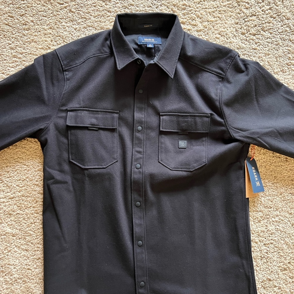 Roark Diablo Long Sleeve Technical Flannel BNWT